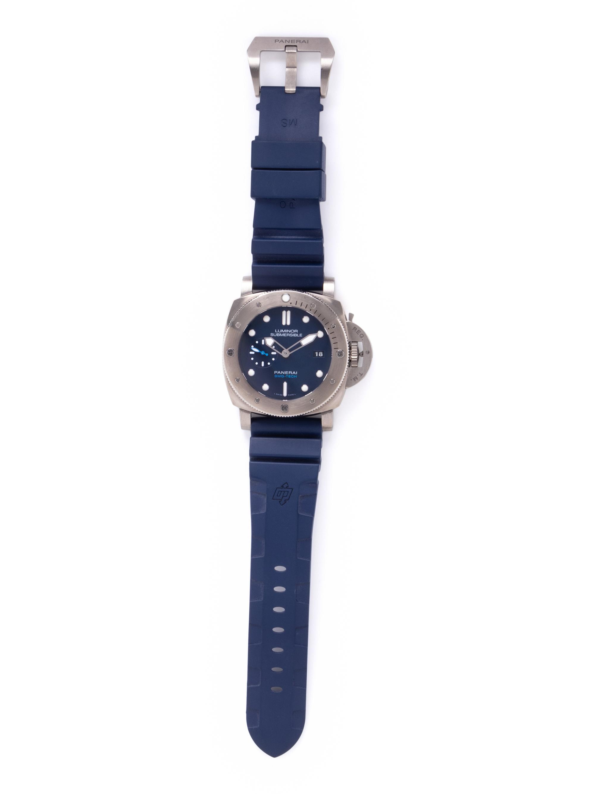 PANERAI, REF. PAM00692 TITANIUM 'LUMINOR SUBMERSIBLE BMG-TECH' WRISTWATCH