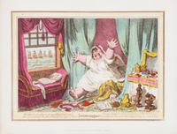 GILLRAY, JAMES. [The Caricatures of Gillray.] London, [1818] With 85 hand-colored plates.