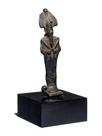 An Egyptian Bronze Osiris