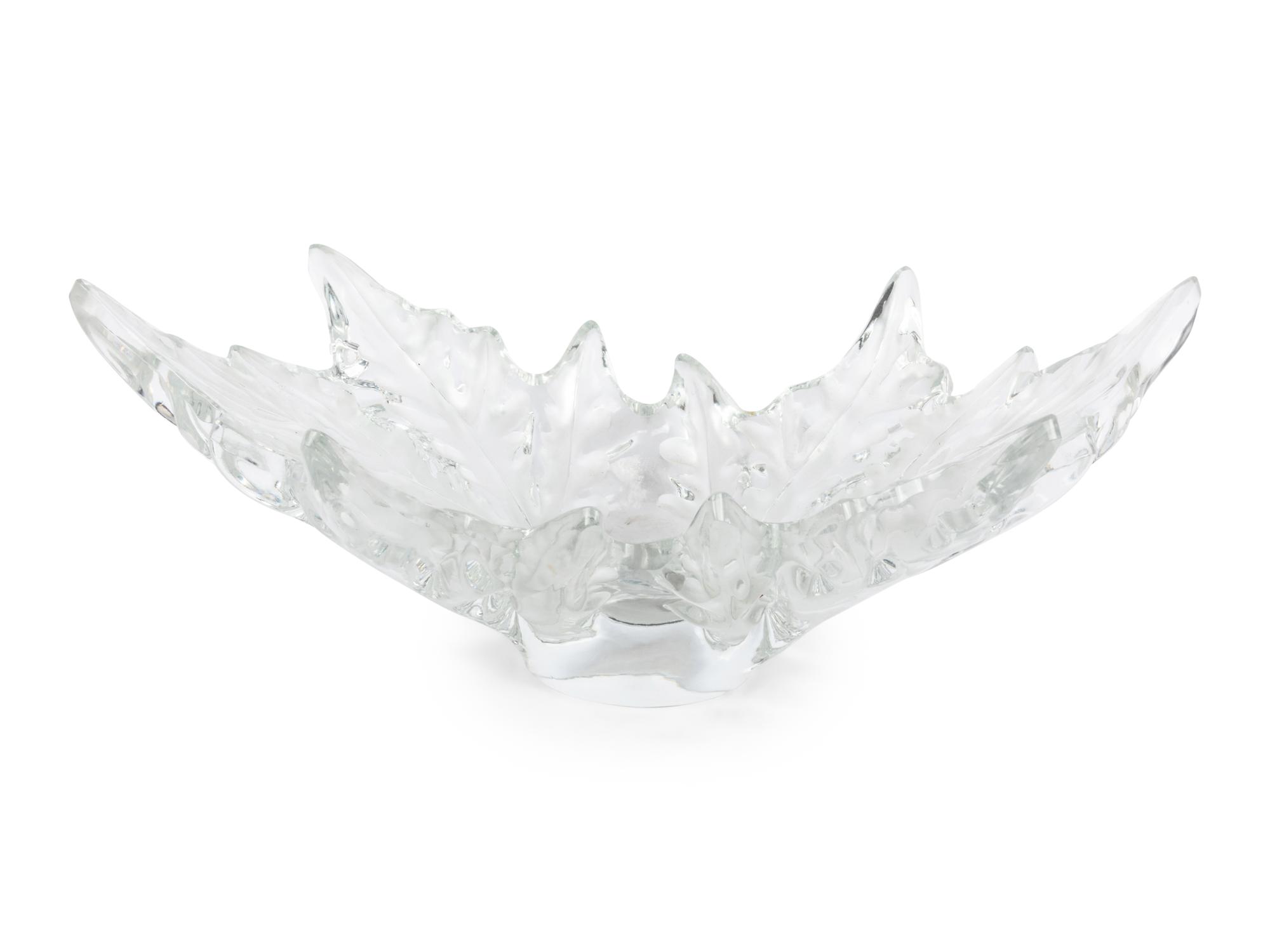 A Lalique Champs Elysées Bowl