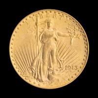 A United States 1913 St. Gaudens $20 Gold Coin
