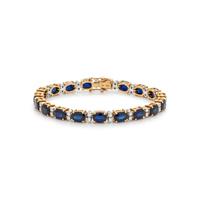 SAPPHIRE AND DIAMOND BRACELET