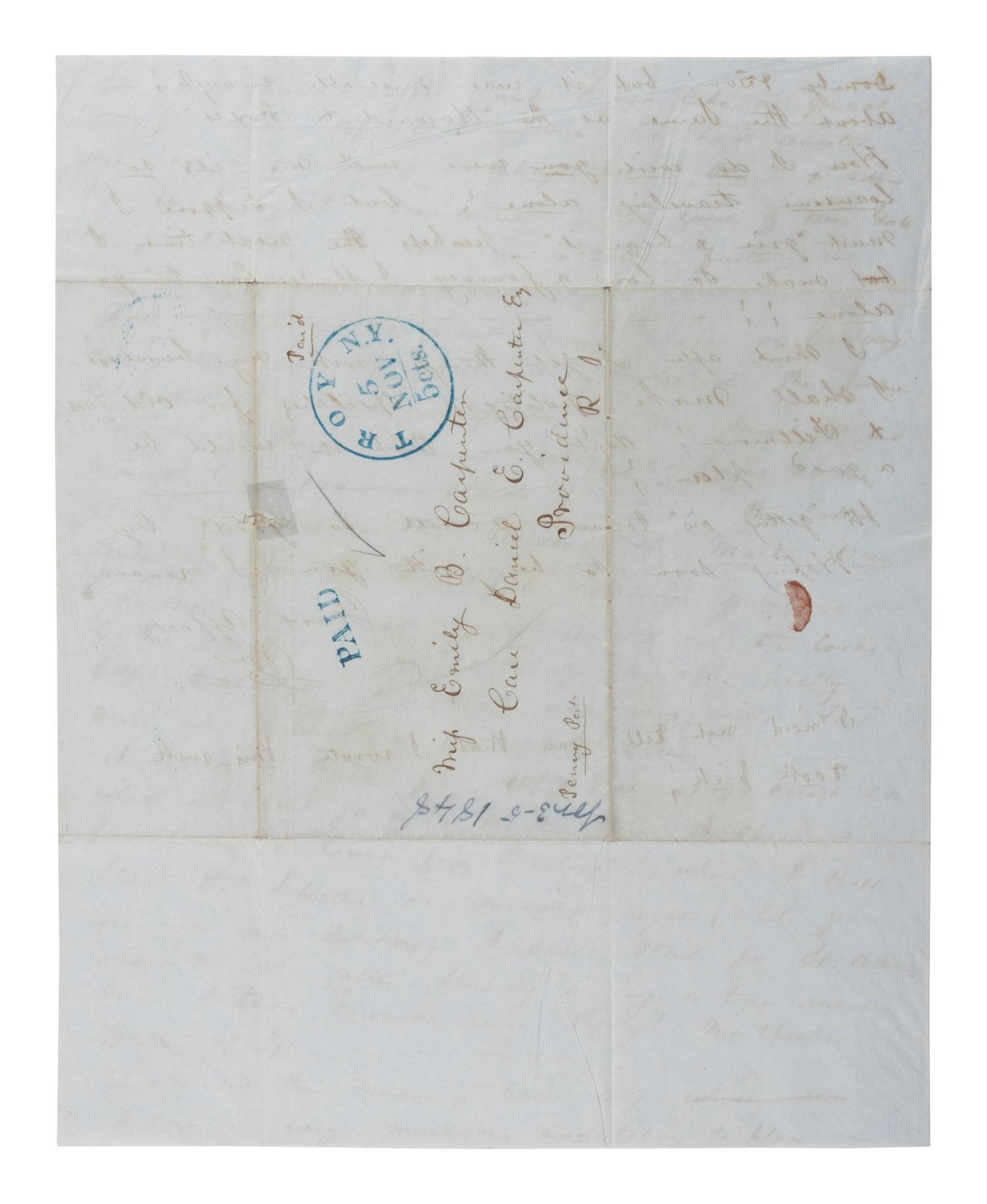 [TAYLOR, Zachary (1785-1850)]. "Genl Taylor never surrenders." Pictorial campaign lettersheet.