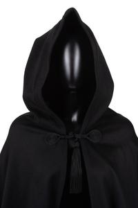 Two Saint Laurent Rive Gauche Pieces: One Velvet Dress and One Cape, 1980s