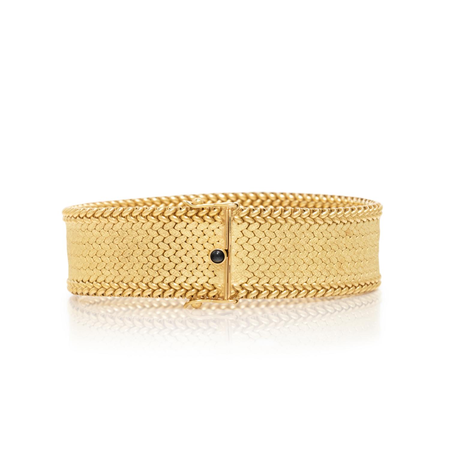 YELLOW GOLD BRACELET