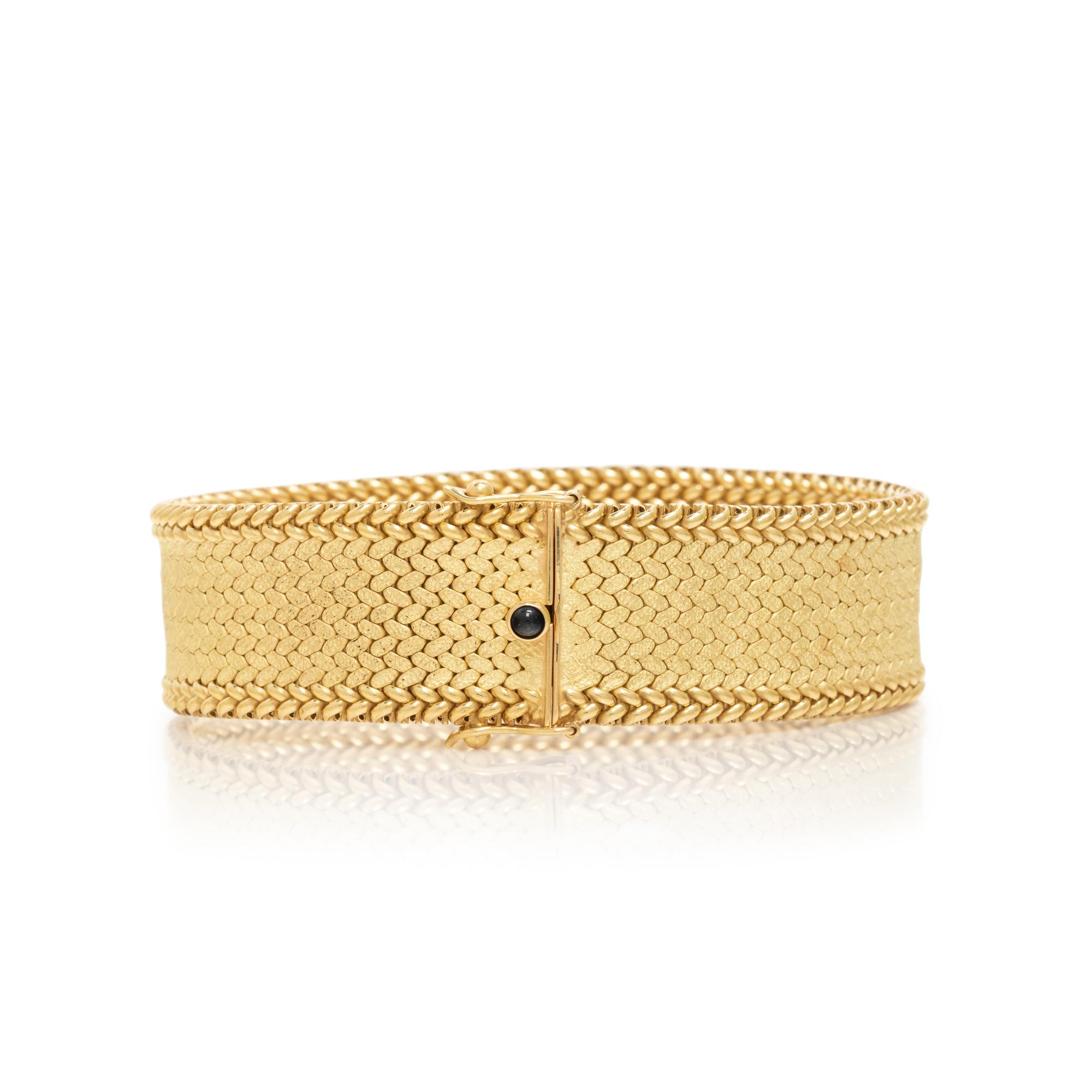 YELLOW GOLD BRACELET