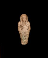 A Collection of Four Egyptian Faience Shabti Figures