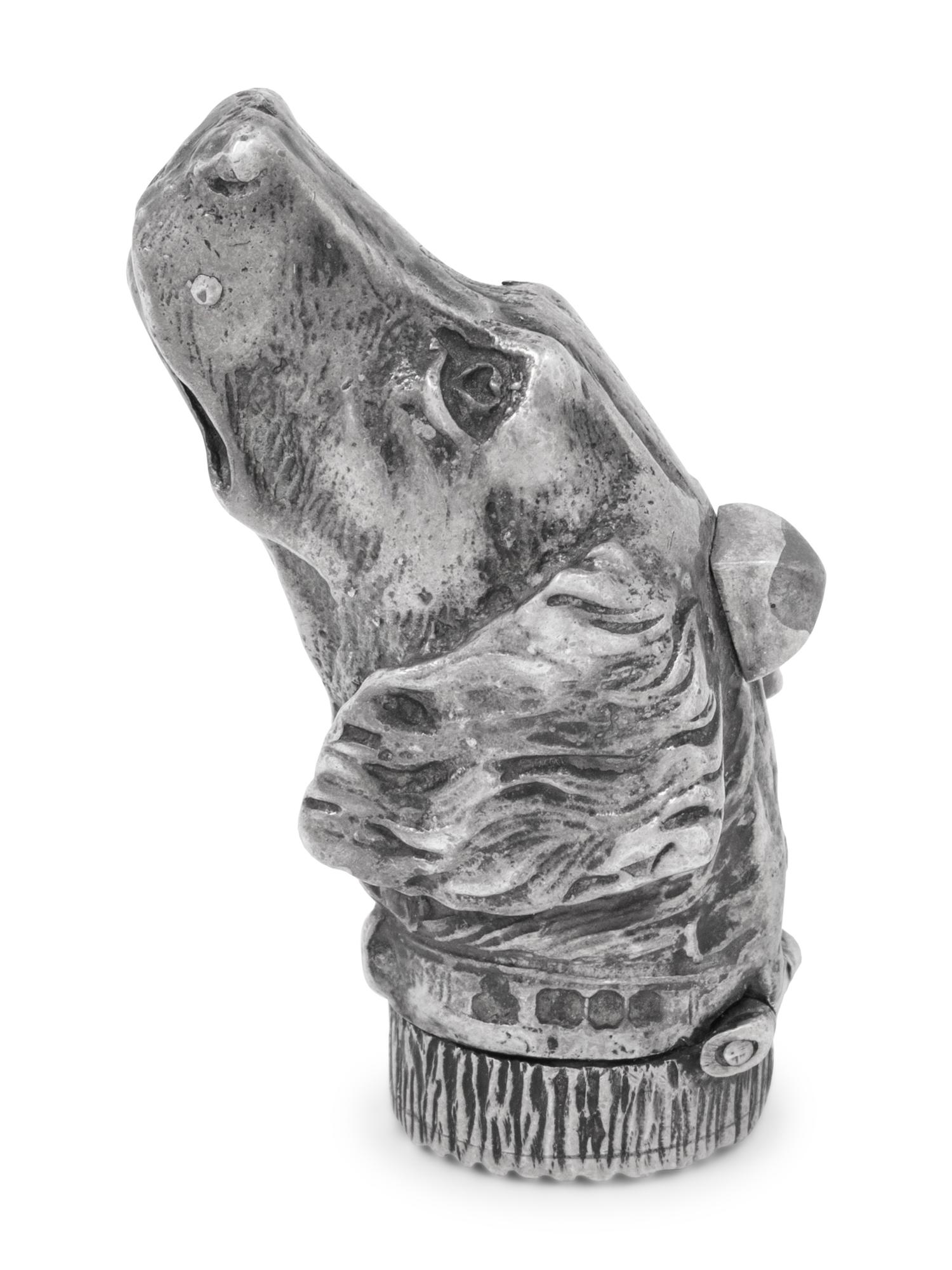 Five Silver Zoomorphic Articles