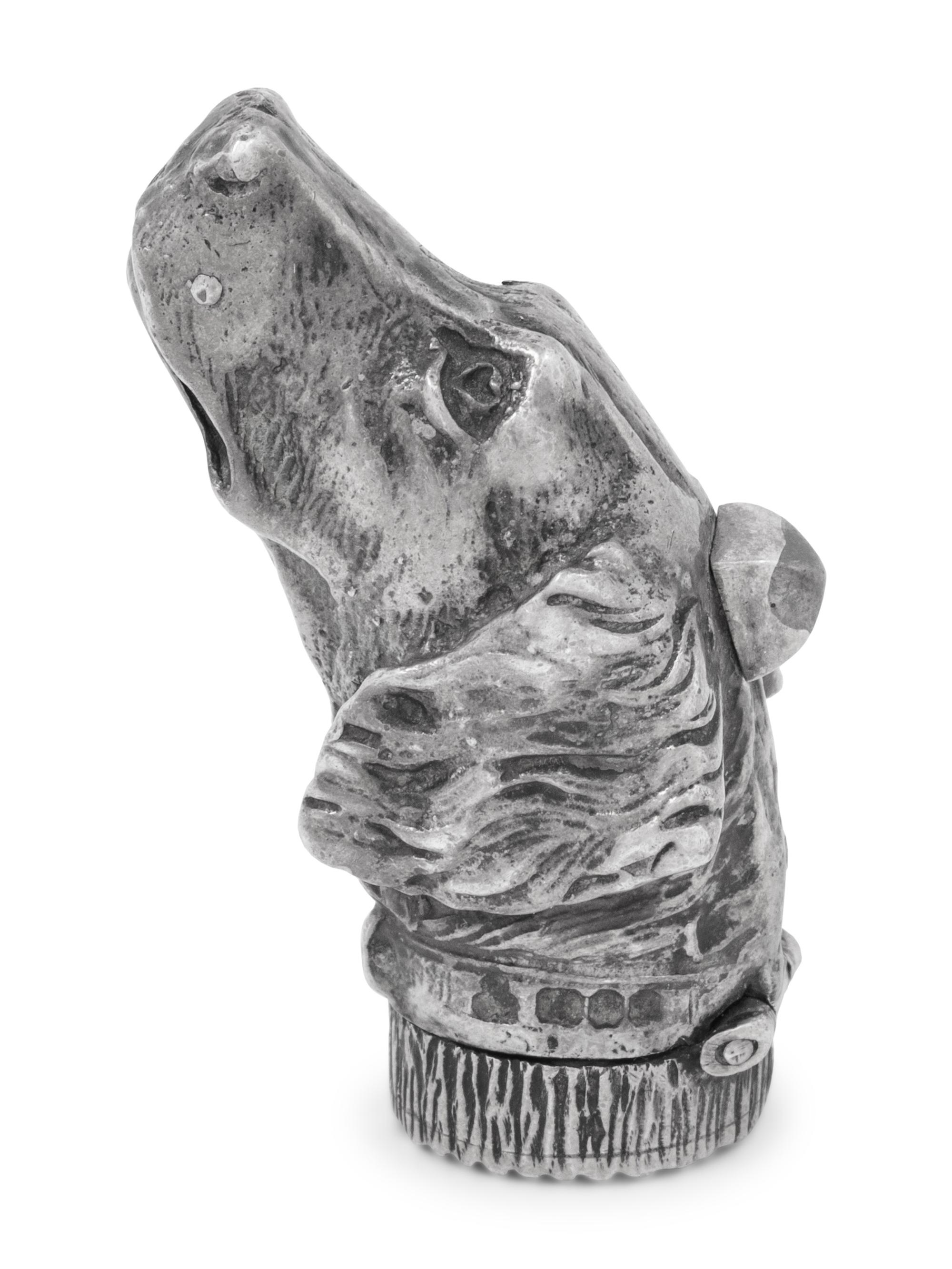 Five Silver Zoomorphic Articles