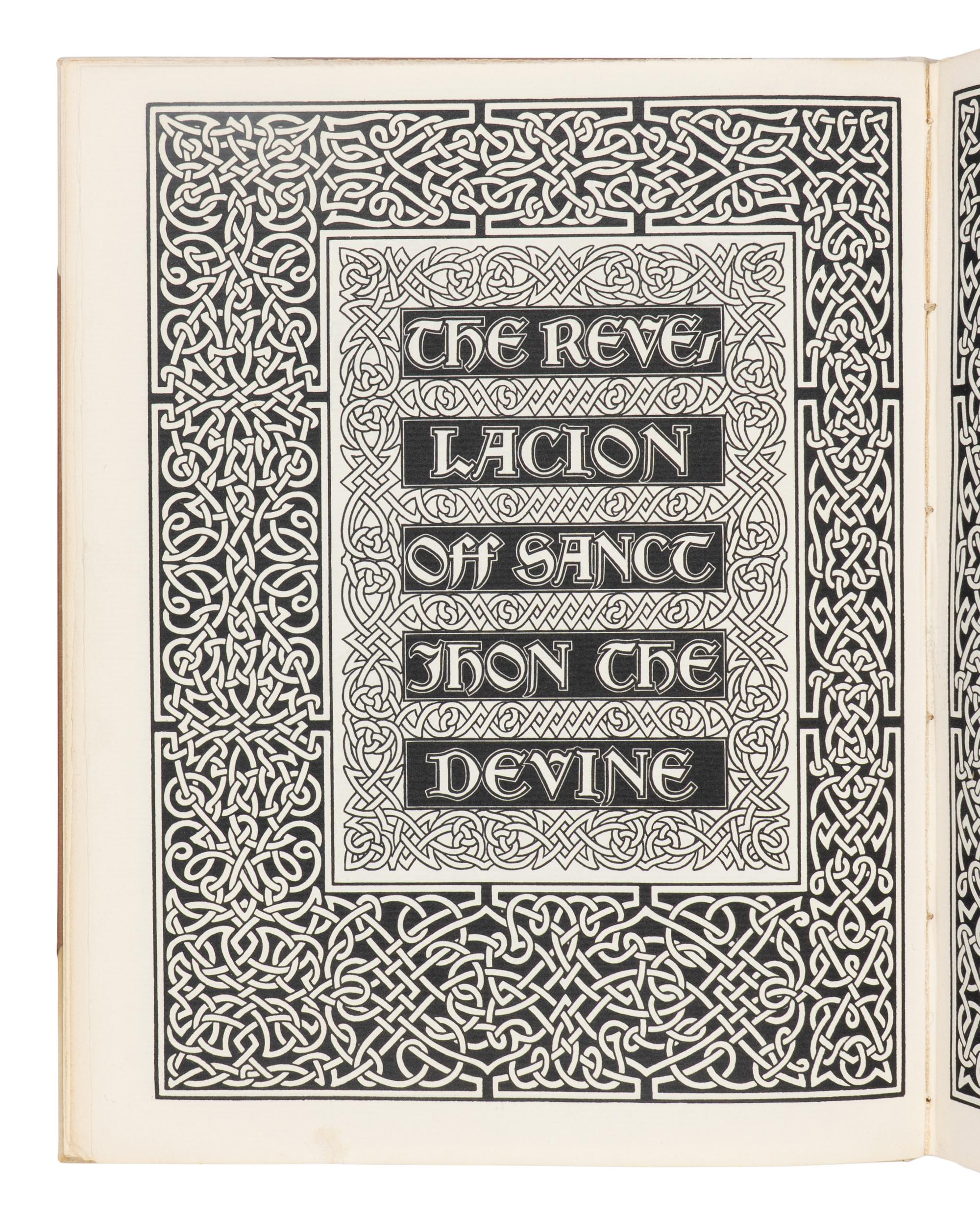[Private Press] [Cranbrook Press] The Revelation of Saint John the Divine