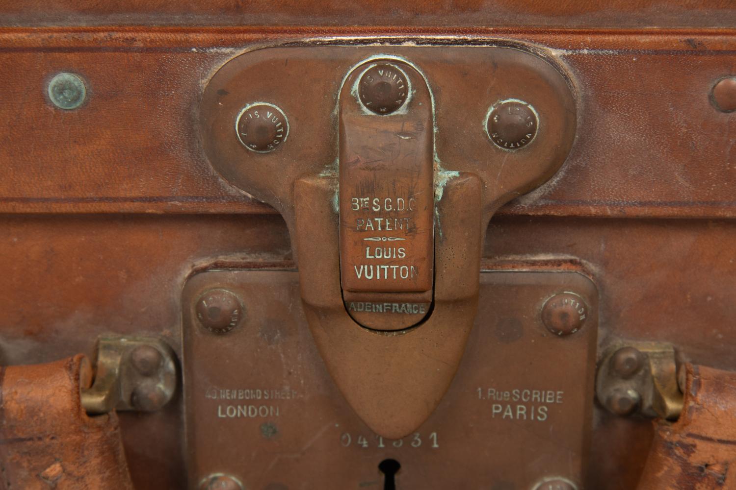 Louis Vuitton Hard-Sided Suitcase, Early 20th Century