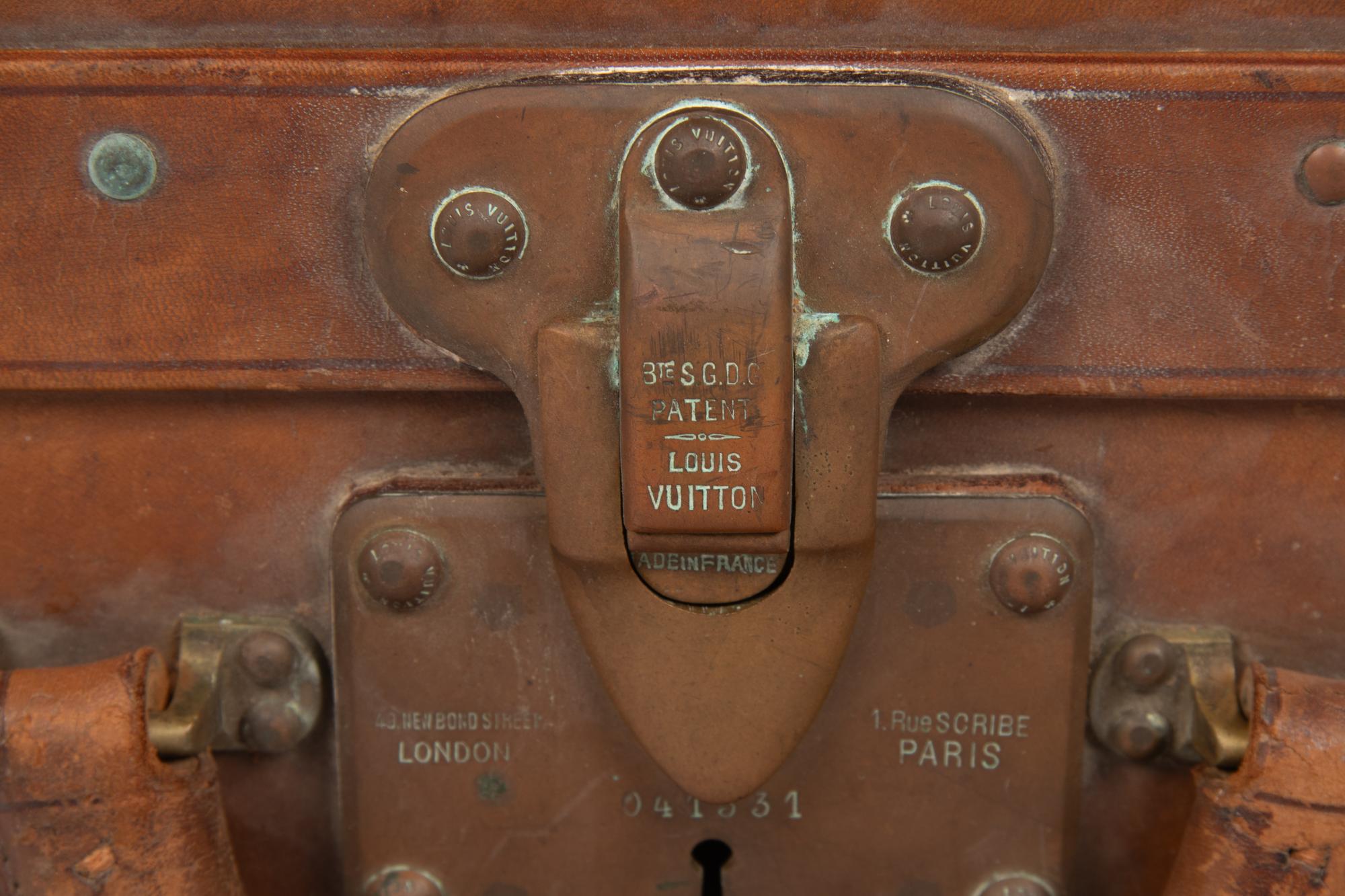Louis Vuitton Hard-Sided Suitcase, Early 20th Century