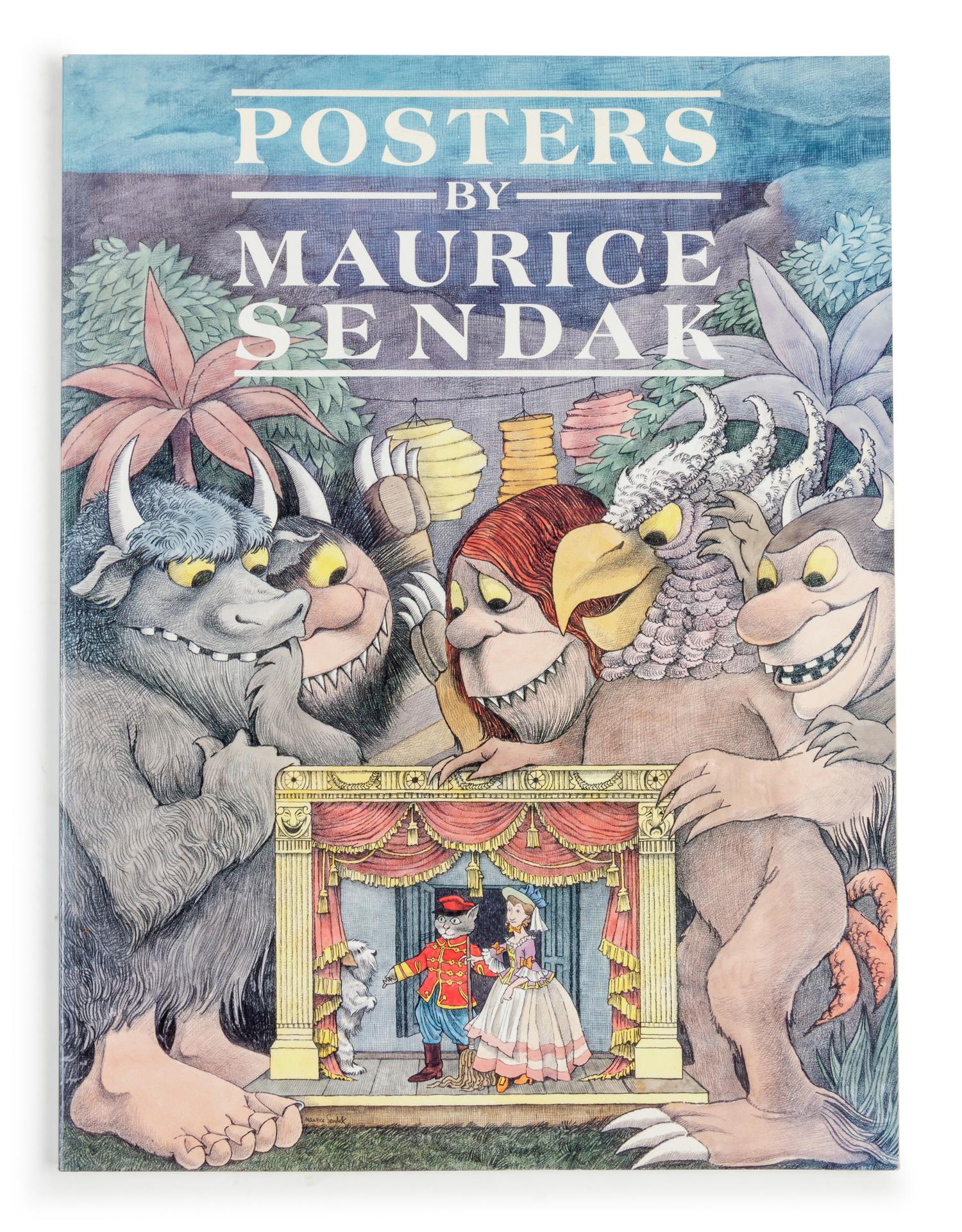 [CHILDREN'S BOOKS]. SENDAK, Maurice (1928-2012). Posters . New York: Harmony Books, 1986.