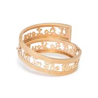 YELLOW GOLD BANGLE BRACELET