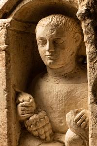 An Romano-Egyptian Limestone Stele