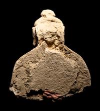 Four Gandharan Fragmentary Stucco Heads and One Bust