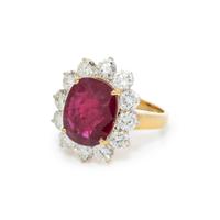 RUBY AND DIAMOND RING