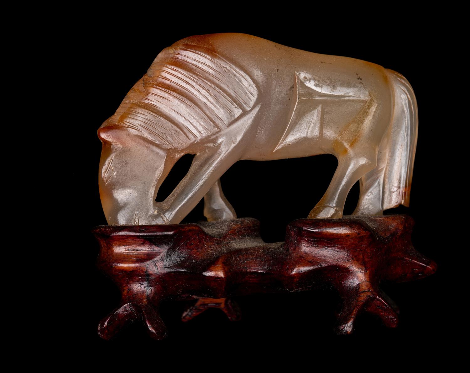 Four Chinese Hardstone Articles