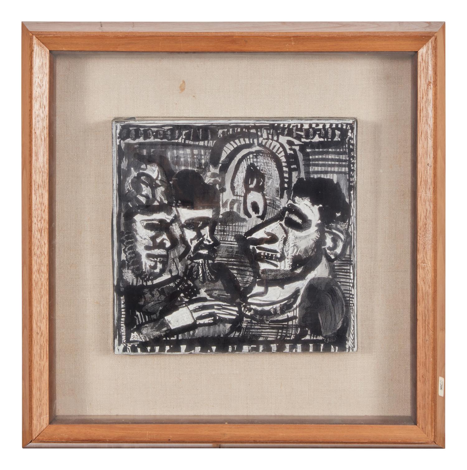 Réincarnation du Père Ubu (Woodcut Block) , 1932