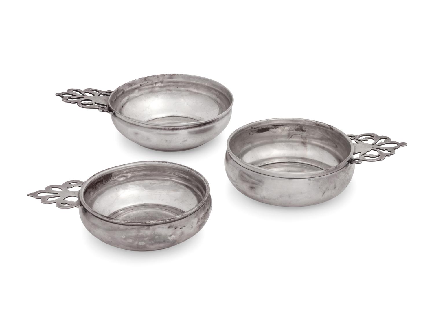 A Collection of Silver Dishes and Trays