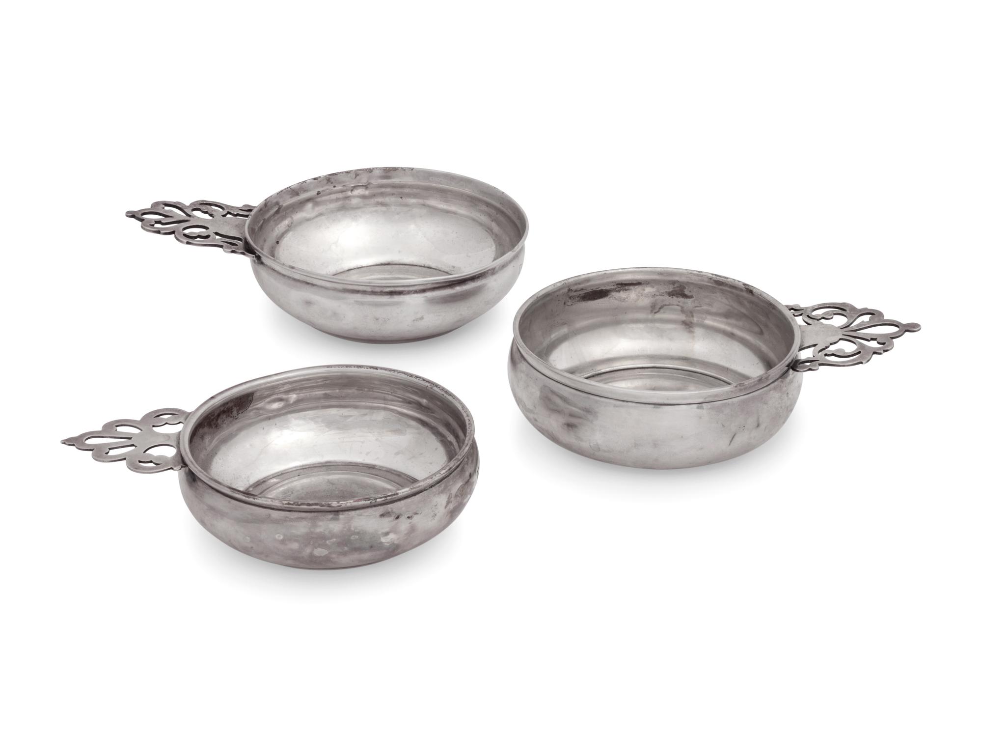 A Collection of Silver Dishes and Trays