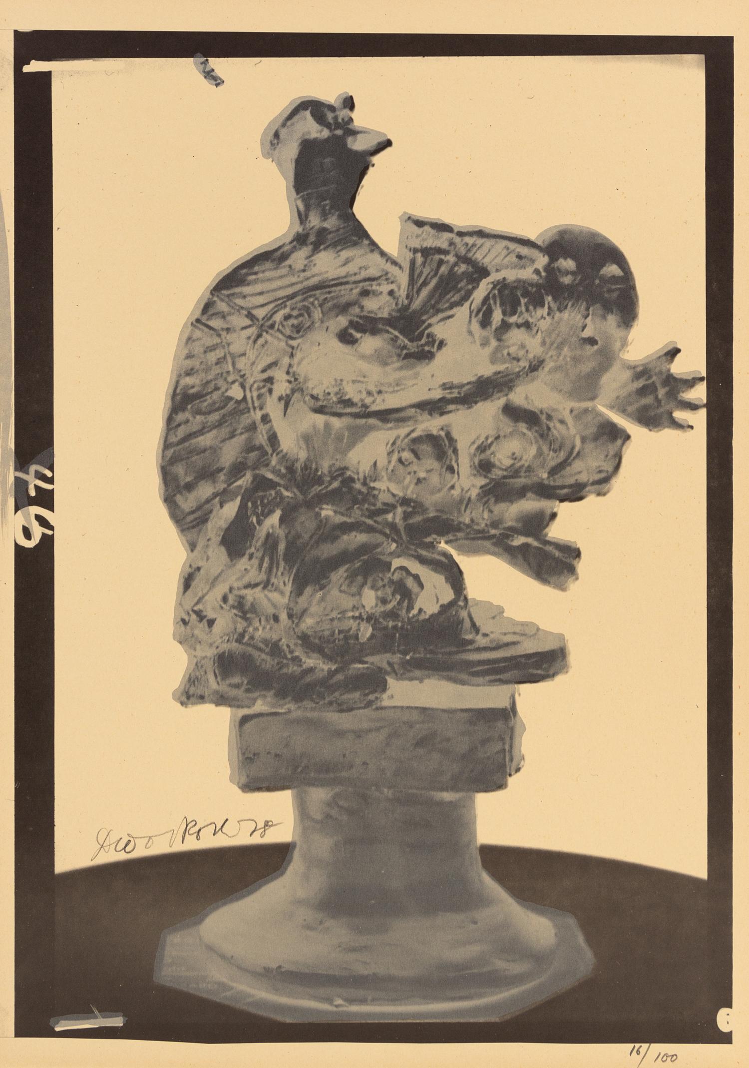 Dieter Roth, (German, 1930-1998), 2 times 5 TROPHIES, 1978, together with speedy drawing and book Seishport, Trophies; 125 Two-Handed S