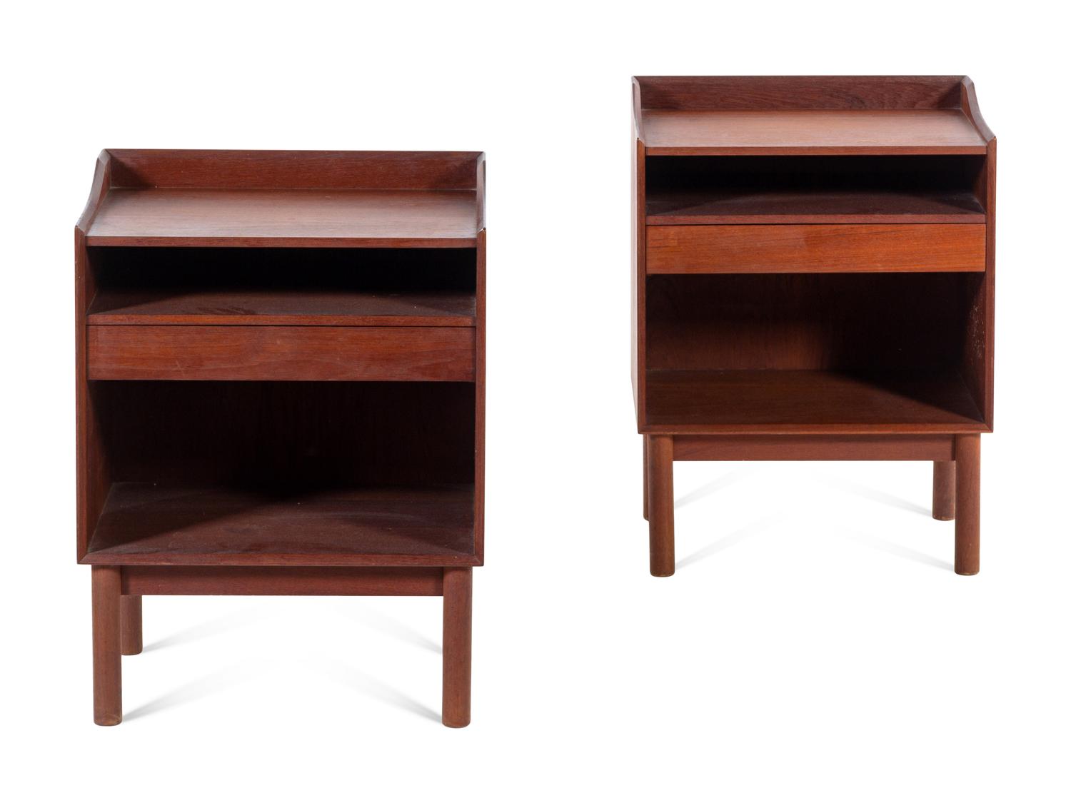 Pair of Nightstands Søborg Møbler, Denmark