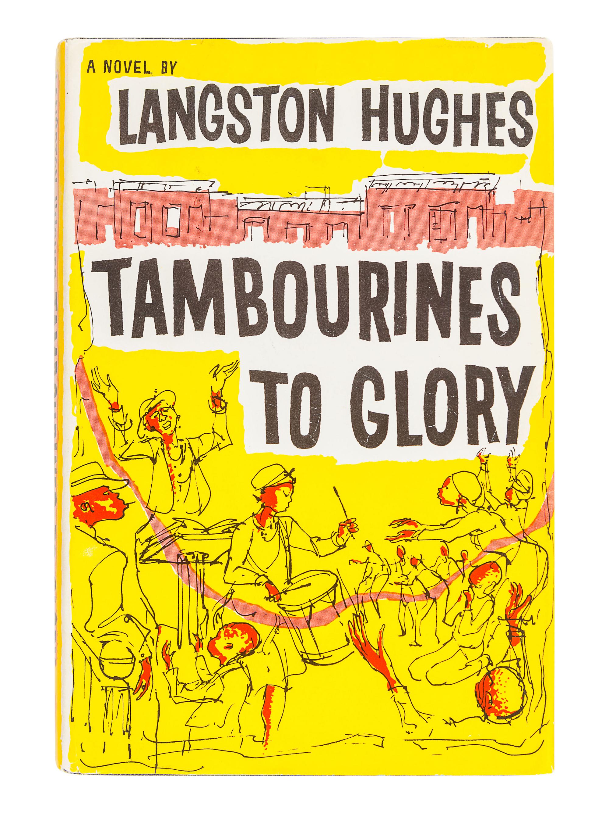 HUGHES, Langston (1901-1967). Tambourines to Glory. New York: The John Day Company, 1958.