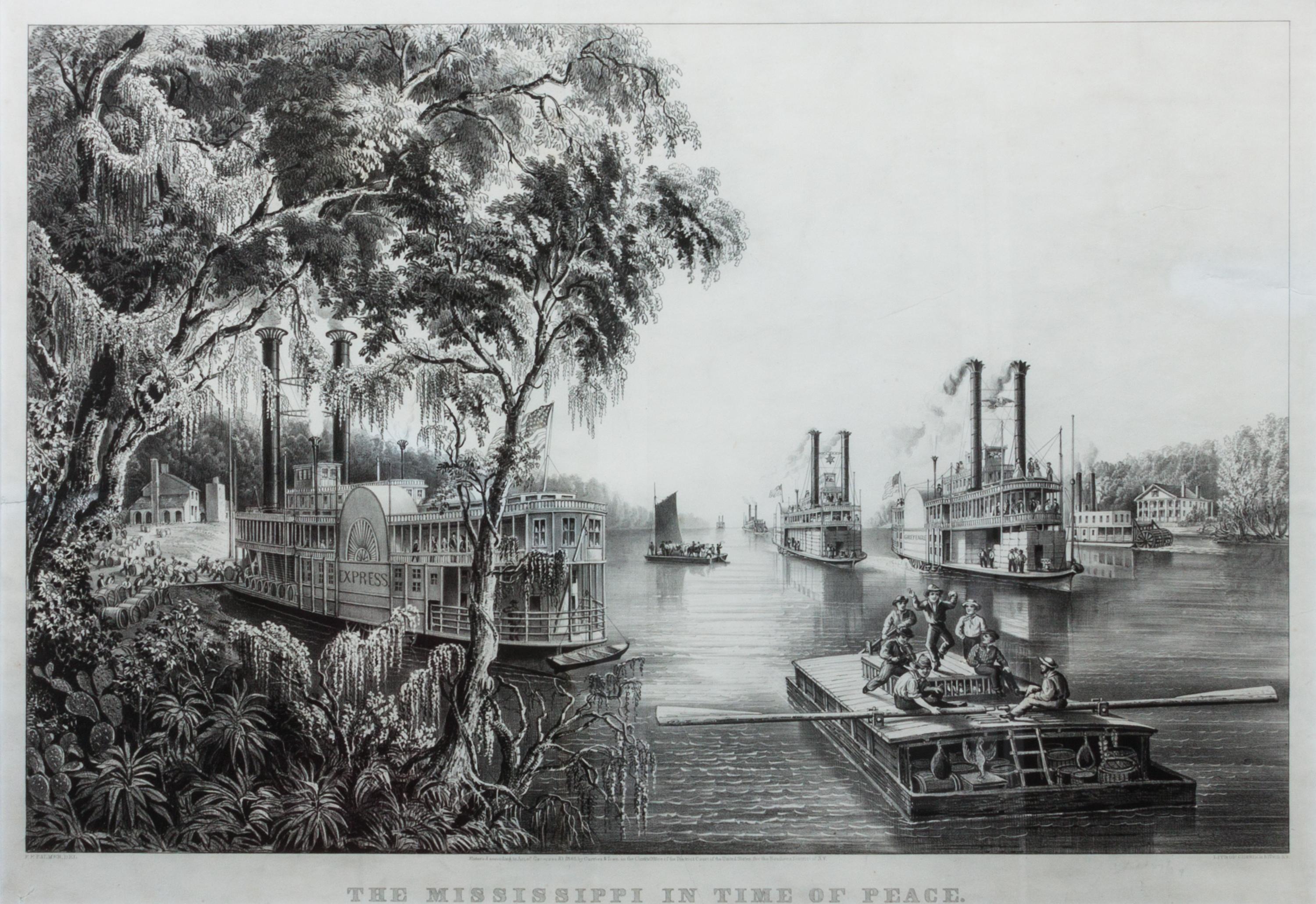 CURRIER & IVES Sight: 20 x 28 3/4 inches. — after Frances Flora Bond Palmer (F.F. Palmer)