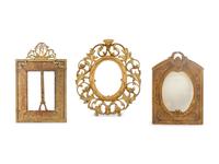 Three Bronze or Brass Frames