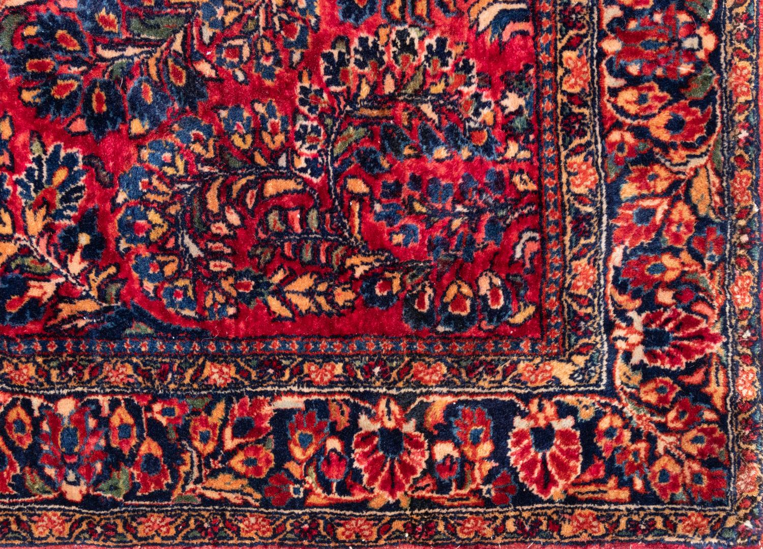 A Sarouk Wool Rug