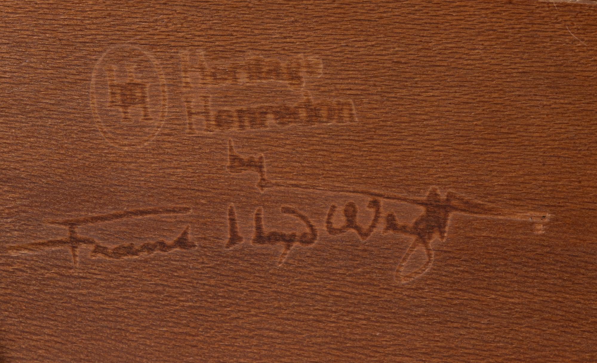 Taliesin high chest, c. 1955 Heritage Henredon, USA