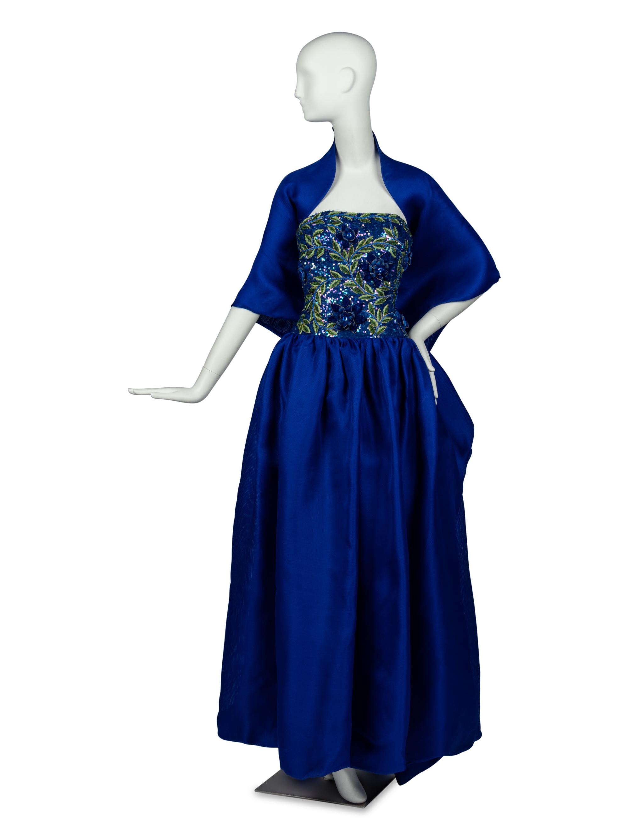 Carolina Herrera Gown, 1980-90s