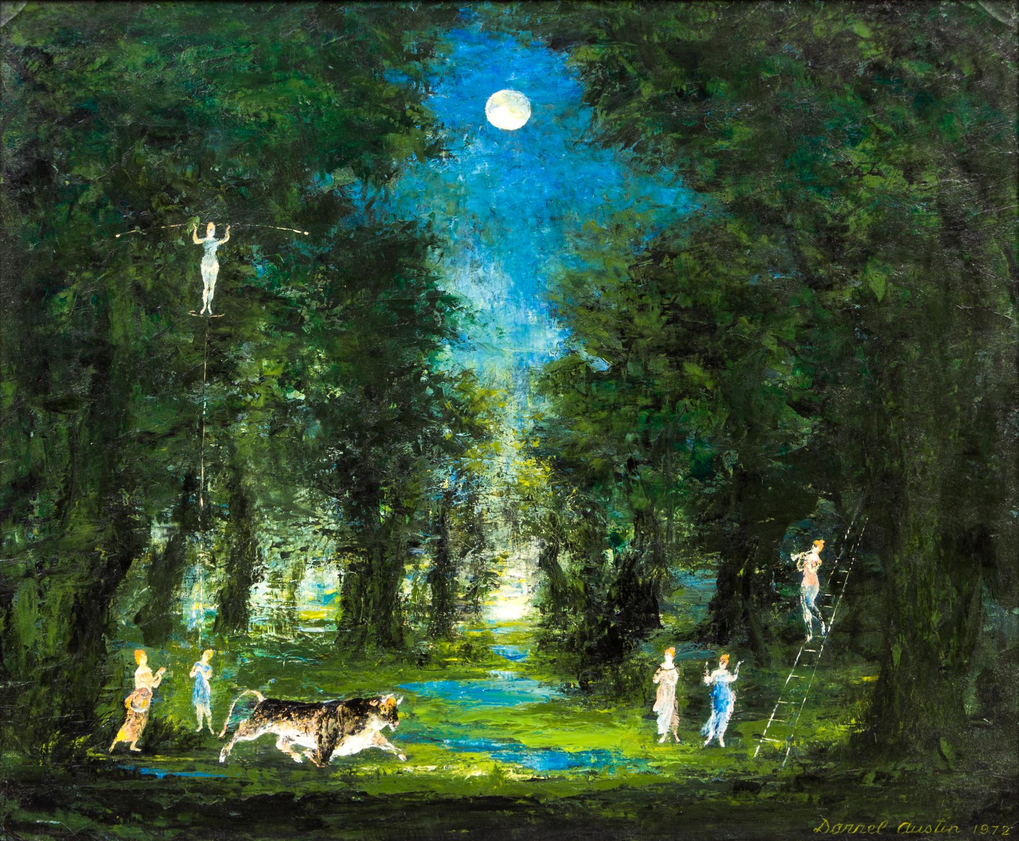 Darrel Austin, (American, 1907-1994), Forest Carnival, 1972