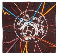 An Hermes 90cm Silk Scarf, 36"x36".