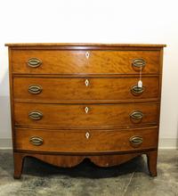 An American Chest of Drawers Height 36 3/4 x width 41 x depth 21 1/4 inches. — 19TH CENTURY