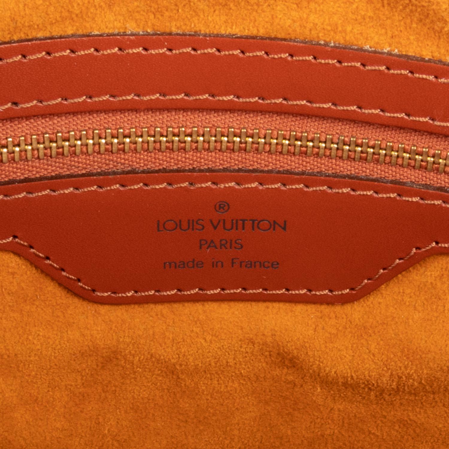 Louis Vuitton Brown Epi Leather Sorbonne Bag and Two Wallets