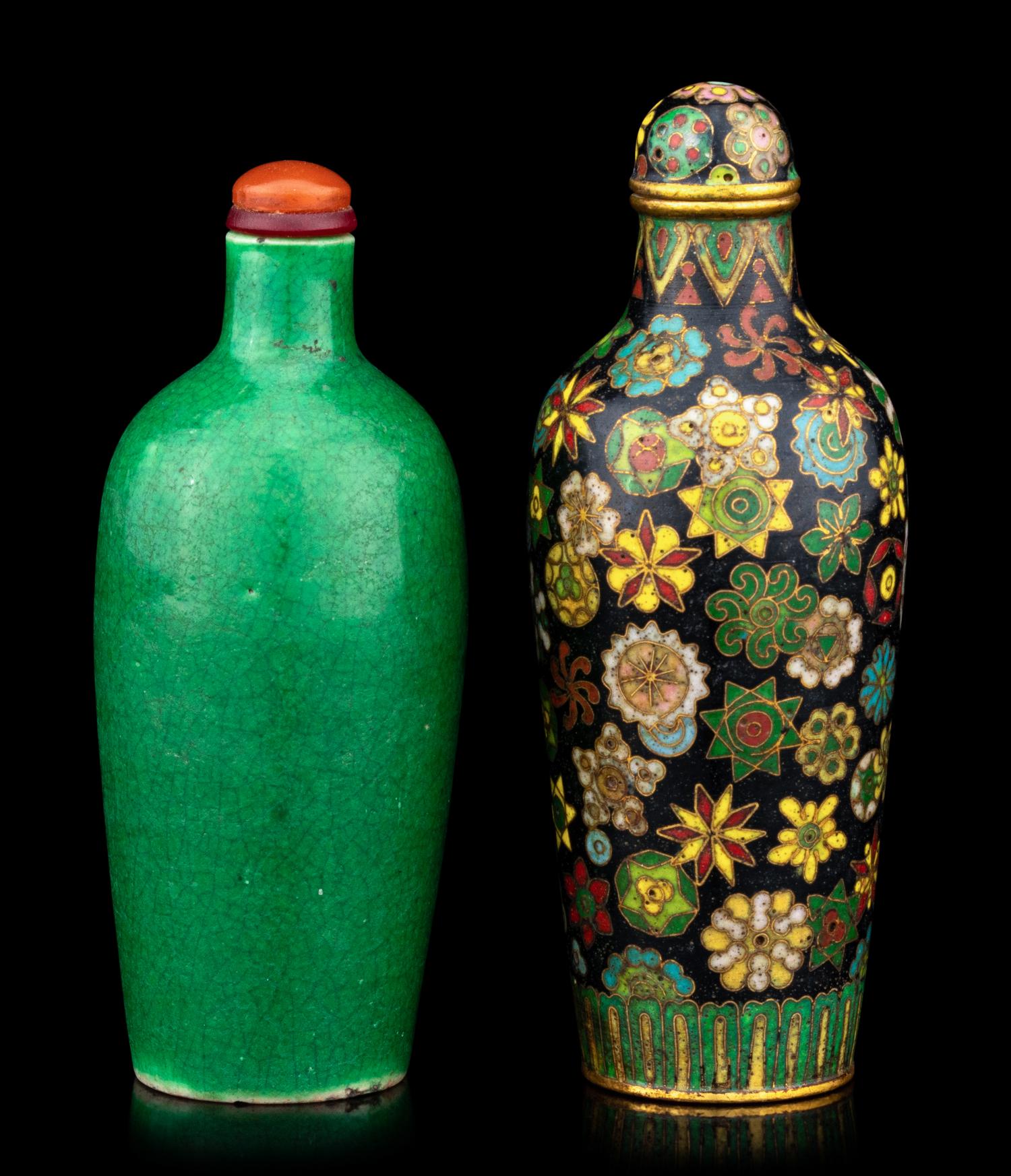 Two Chinese Snuff Bottles