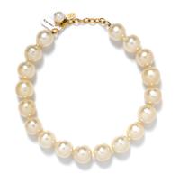 A Chanel Faux Pearl Choker Necklace,