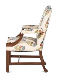 A George III Style Mahogany Armchair