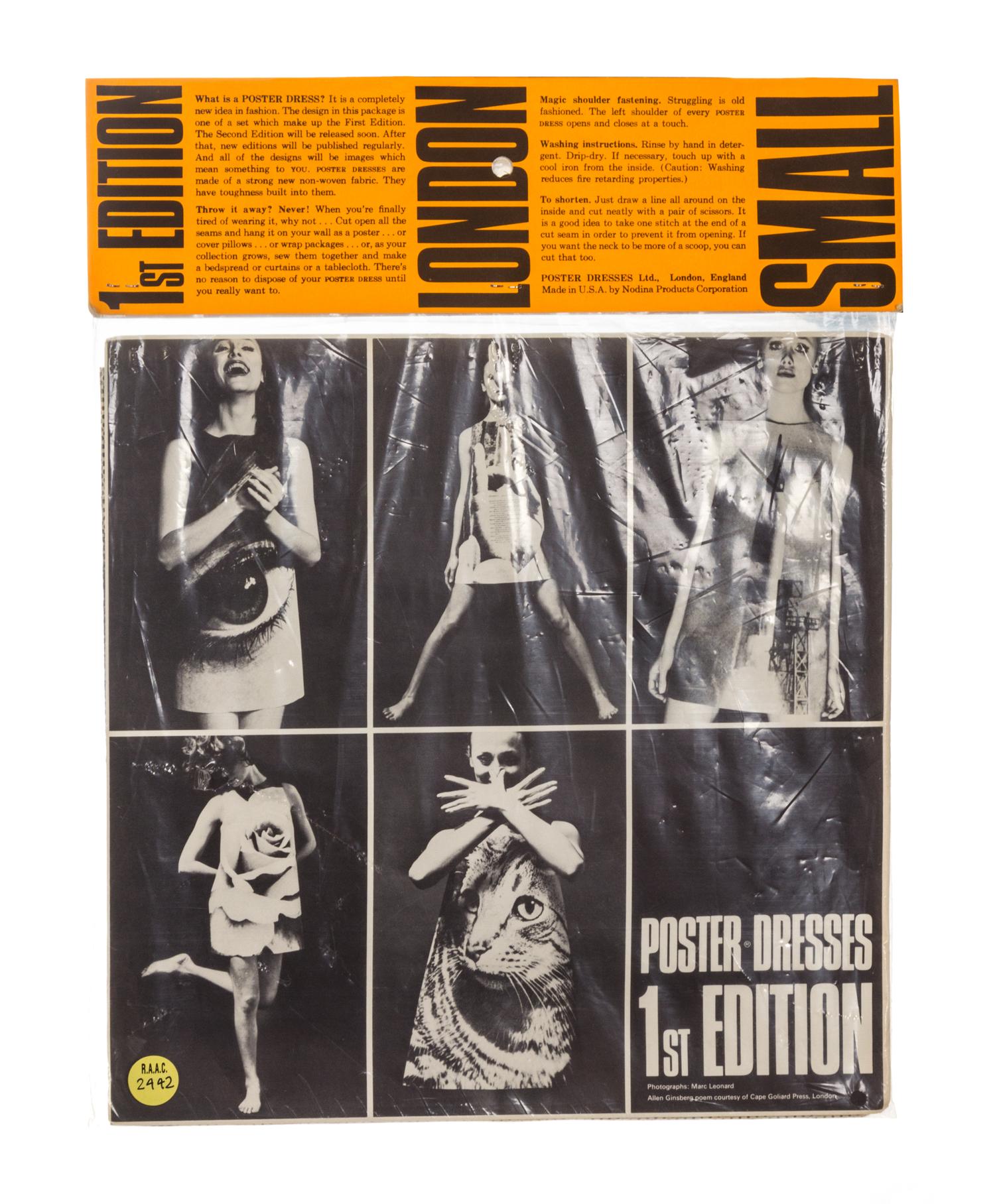 A Harry Gordon 'Rose' Poster Dress,