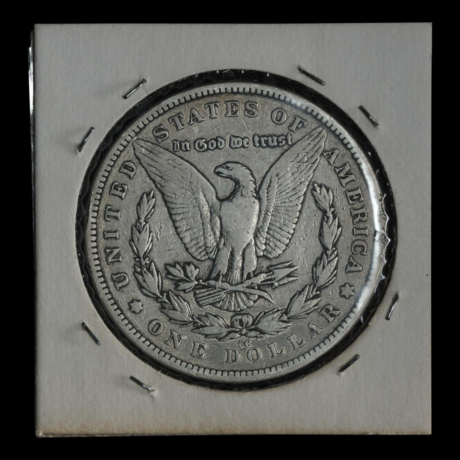 An 1890-CC Morgan $1 Coin