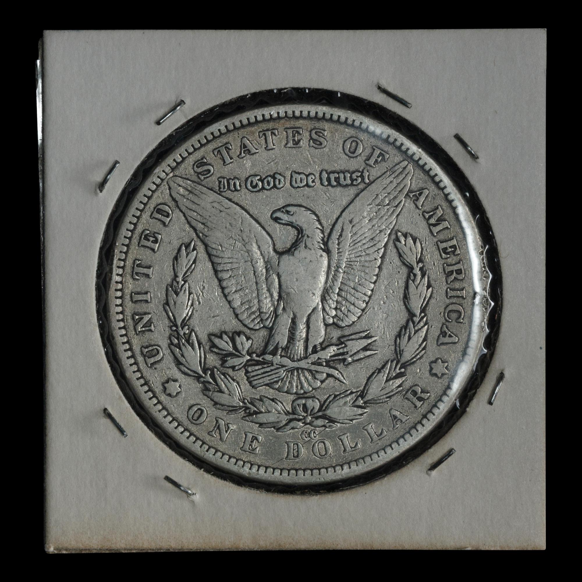 An 1890-CC Morgan $1 Coin