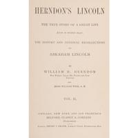 Abraham Lincoln, Rare Books Related to his Life and Political Career