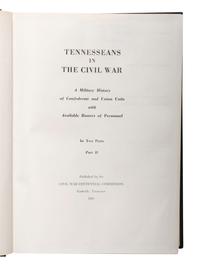 [CIVIL WAR - CONFEDERACY]. A group of reference books, including reprints of regimental rosters, comprising: