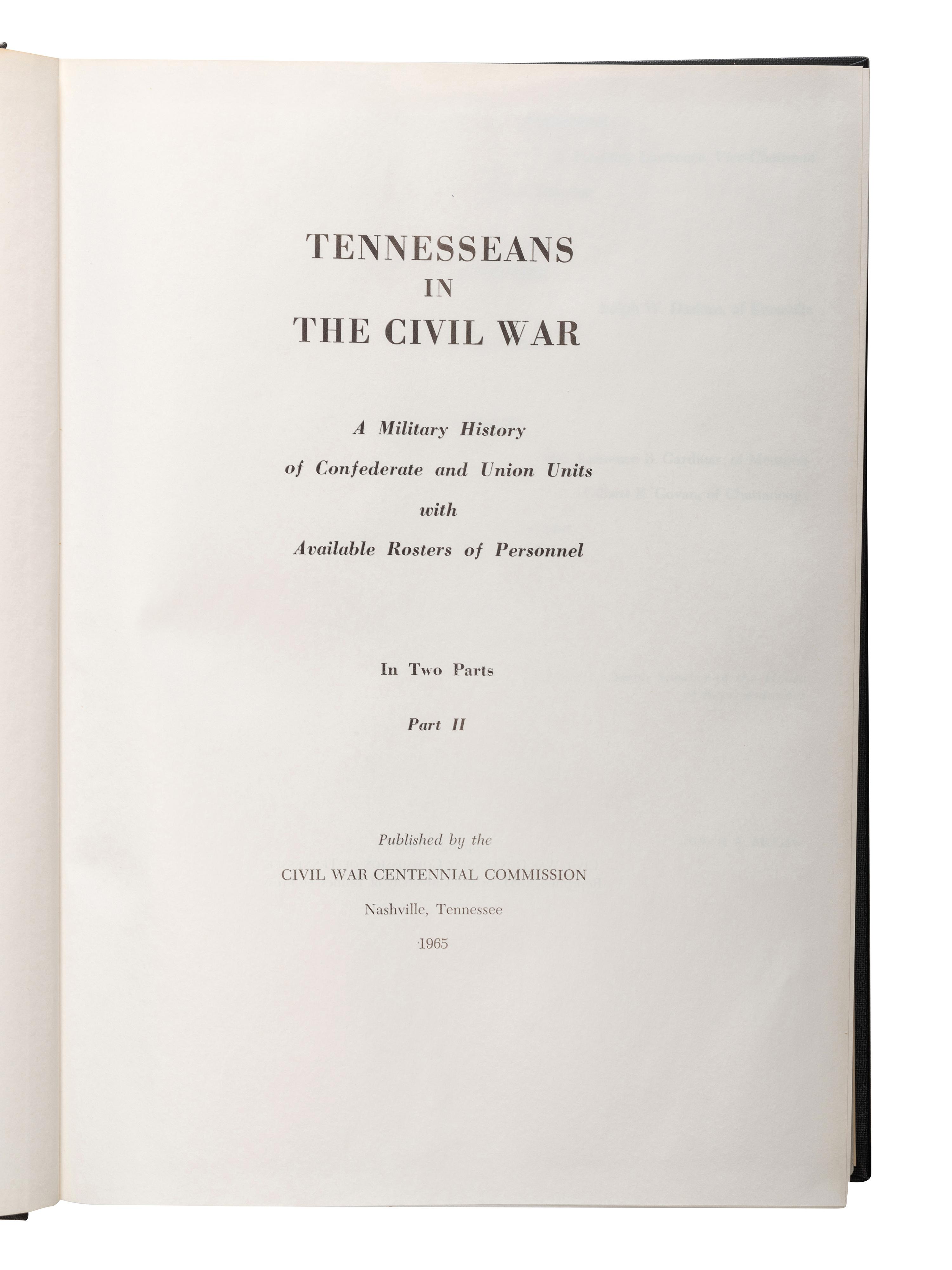 [CIVIL WAR - CONFEDERACY]. A group of reference books, including reprints of regimental rosters, comprising: