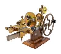 A Brass and Steel Watch Maker's Mandrel — 19th Century