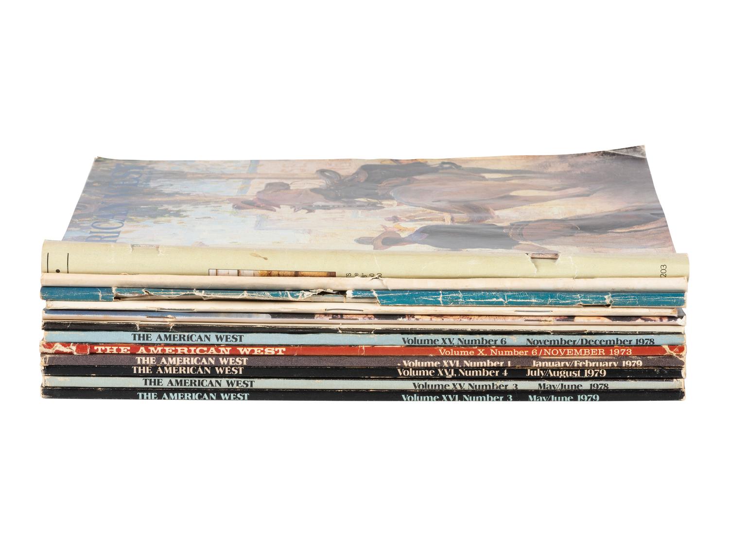 [PERIODICALS] THE AMERICAN WEST, 12 Volumes
