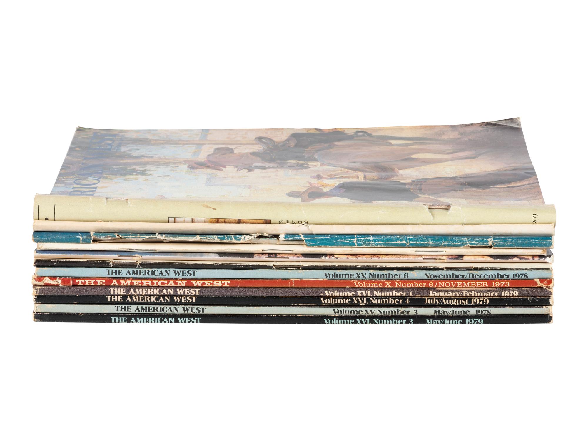 [PERIODICALS] THE AMERICAN WEST, 12 Volumes