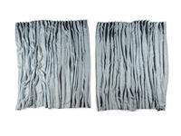 Six Linen Drapery Panels